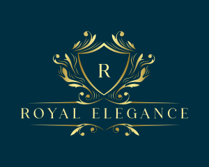 Elegant Luxury Royal Crest logo design