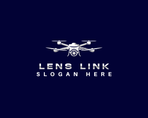 Drone Camera Lens logo design