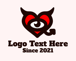 Heart Devil Eye logo