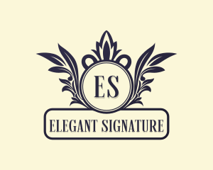 Elegant Beauty Salon logo design