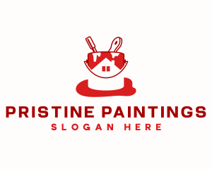 Paint Bucket Refurbish logo design