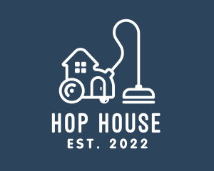 House Cleaning Vacuum  logo design