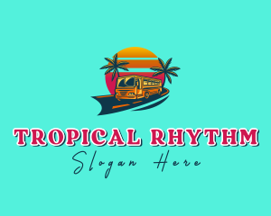 Tropical Bus Tour  logo