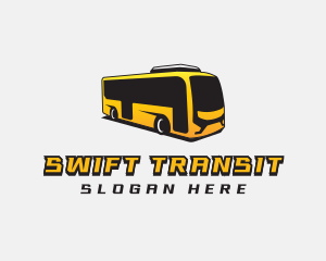 Travel Tour Bus logo design