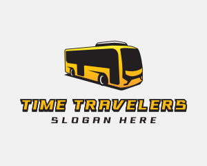 Travel Tour Bus logo design