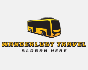 Travel Tour Bus logo design