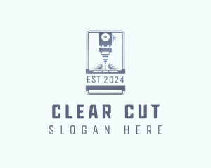 Laser Cutting Machinery logo design