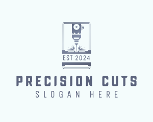 Laser Cutting Machinery logo design