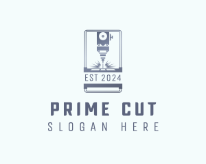 Laser Cutting Machinery logo design