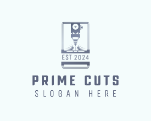 Laser Cutting Machinery logo design