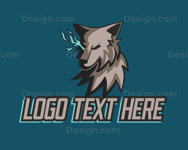 Wolf Video Game Logo