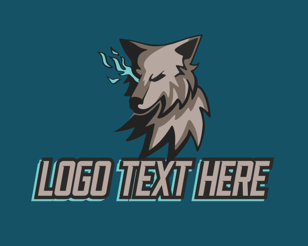 Werewolf logo example 2