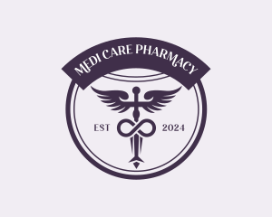 Healthcare Pharmacy Clinic logo design