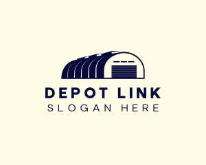 Warehouse Logistics Depot logo design