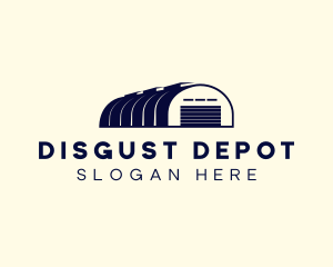 Warehouse Logistics Depot logo design