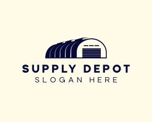 Warehouse Logistics Depot logo design