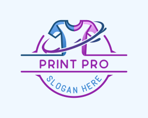 Shirt Apparel Printing logo design