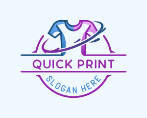 Shirt Apparel Printing logo design