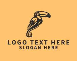 Aviary Toucan Bird Logo