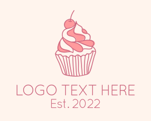 Cherry Pastry Cupcake logo