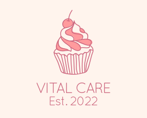 Cherry Pastry Cupcake logo