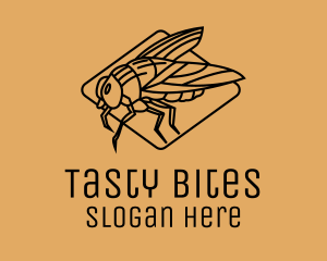 Fly Insect Bug Logo