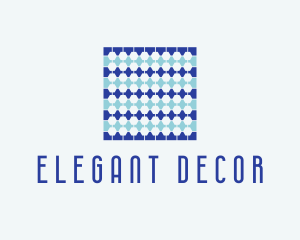 Flooring Ceramic Tile Pattern logo design