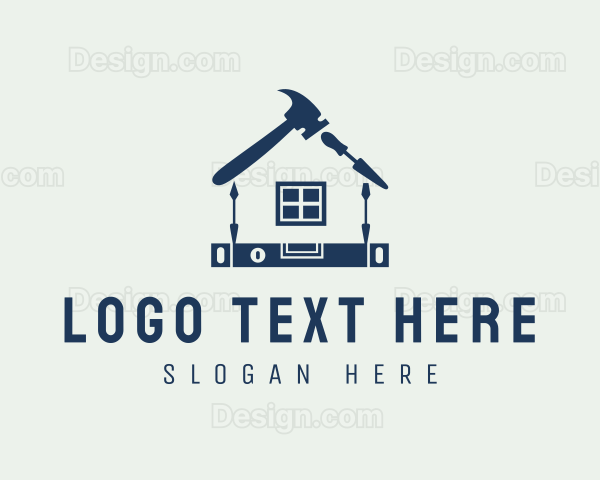 House Repair Construction Logo