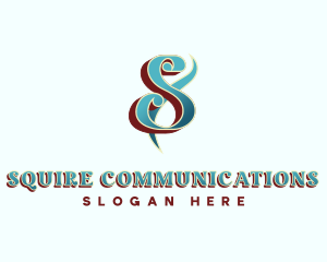 Firm Agency Letter S logo design