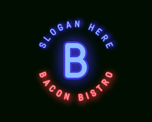 Nightclub Bar Bistro logo design