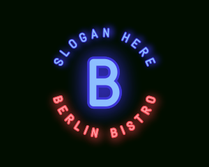 Nightclub Bar Bistro logo design