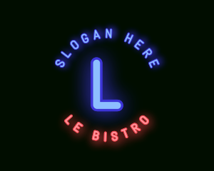 Nightclub Bar Bistro logo design