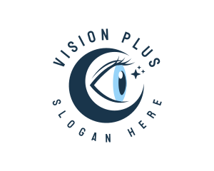 Moon Eye Sight logo design