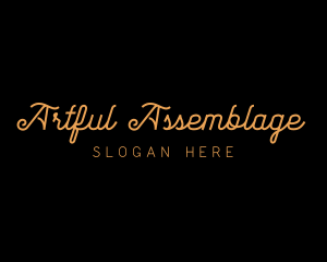 Elegant Text Font Generic logo