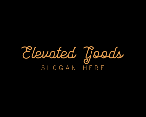 Elegant Text Font Generic logo design