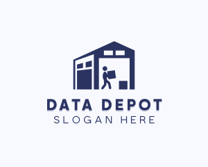 Logistics Shipping Facility  logo design