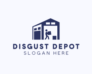 Logistics Shipping Facility  logo design