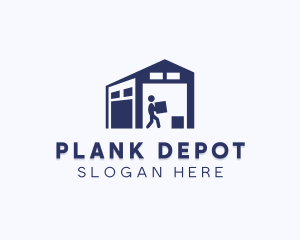 Logistics Shipping Facility  logo design