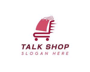 Shopping Cart Retail logo design