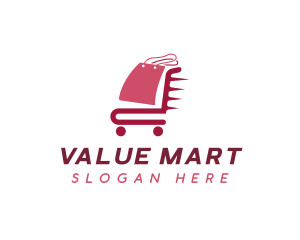 Shopping Cart Retail logo design