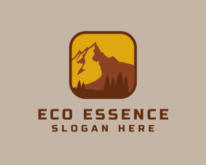 Mountain Eco Travel logo design