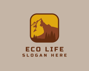 Mountain Eco Travel logo design