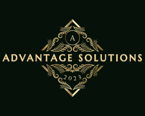 Luxury Ornamental Boutique logo design