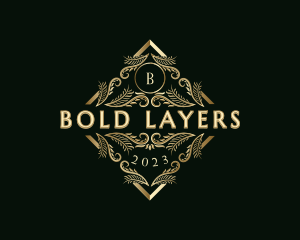 Luxury Ornamental Boutique logo design