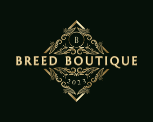 Luxury Ornamental Boutique logo design