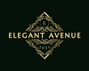 Luxury Ornamental Boutique logo design