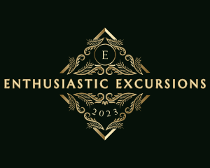 Luxury Ornamental Boutique logo design