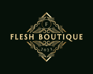 Luxury Ornamental Boutique logo design