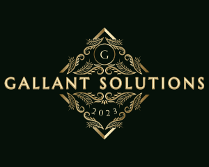 Luxury Ornamental Boutique logo design