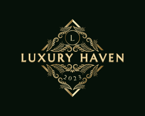 Luxury Ornamental Boutique logo design
